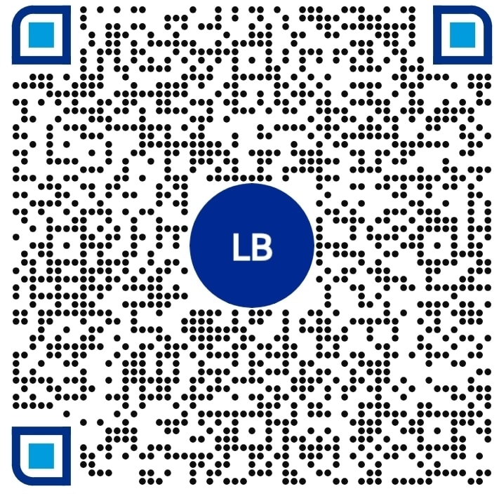 PayPal QR code — scan to donate to Long Beach Firemans Historical Society